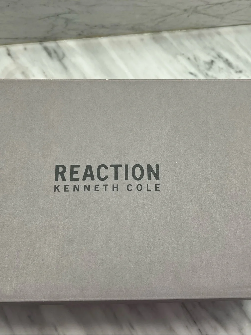 Kenneth Cole Reaction Black Leather Chukka Boots with Tan Welt
